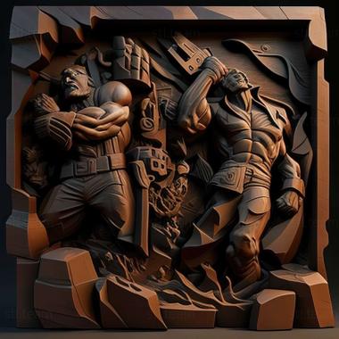 3D модель Гра Iron Conflict (STL)